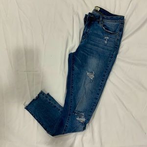 K’smore Ripped Cropped Jeggings